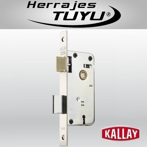 Cerradura Puerta Placa Interior Casa Kallay 503 Angosta