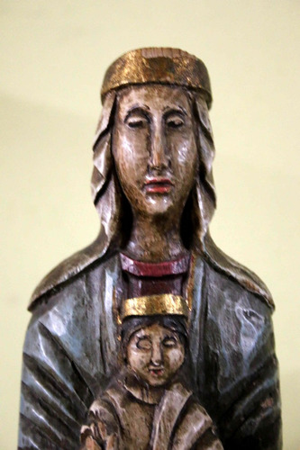 Virgen C/niño Dios Hispanocolonial- Bolivia-indios Chiquitos