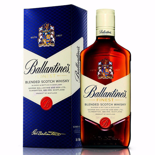 Whisky Ballantines Litro 1000ml Finest Blended Scotch