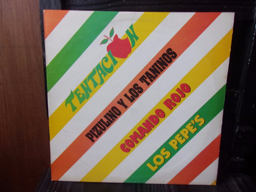 Vinilo Lp Tentacion Titanes Comando Rojo Pepes