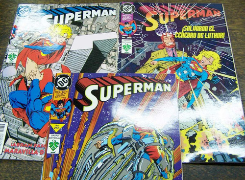 Superman * Maravilla De Metropolis * 3 Revistas * Completa *
