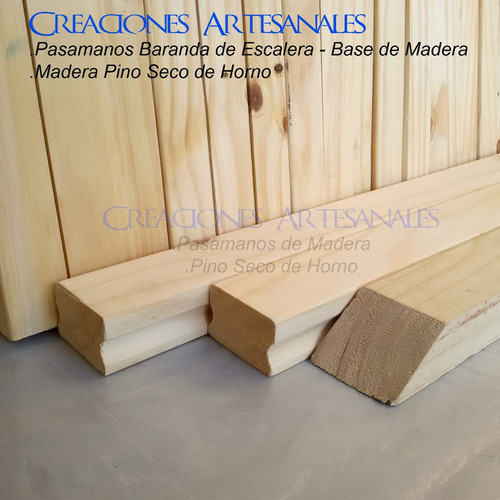 Pasamanos De Madera Pino Barandas Balaustre Balcon Escalera