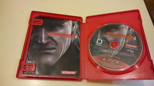Metal Gear Solid 4 Físico Ps3