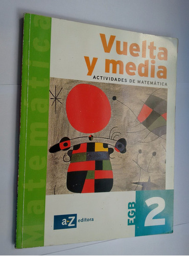 Vuelta Y Media Matemática 2  Az Sin Escrituras