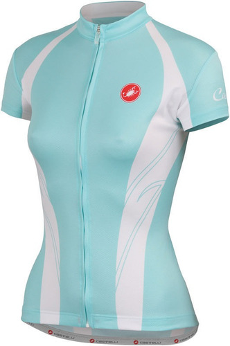 Camisa Ciclismo Feminina Castelli Amore Jersey Fz