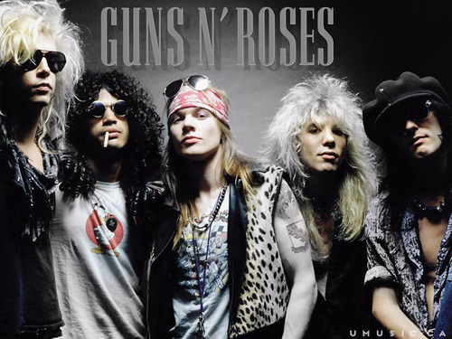 Poster Guns N' Roses Tamaño 60 X 90 Cm. ( Big Bang Rock)