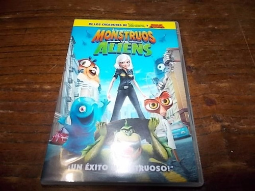 Dvd Original Monstruos Vs. Aliens