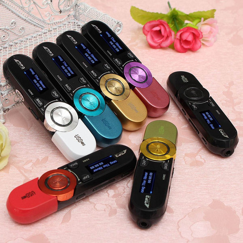 Reproductor Mp3 Mix Radio Fm + Memoria 16gb Micro Sd + Adapt