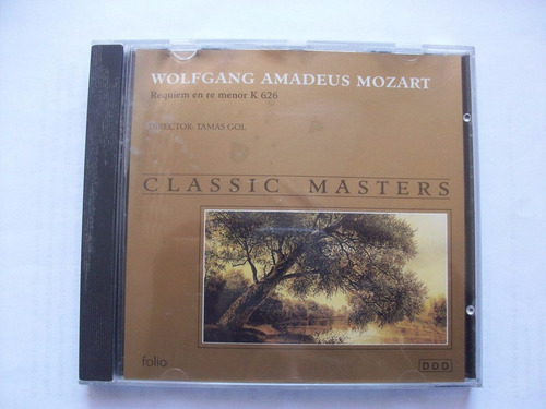 Cd Original Classic Masters - Wolfgang Amadeus Mozart