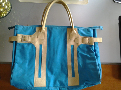 Bolso Grande Cartera Azul