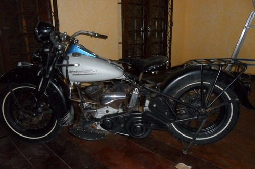 Imagem 2 de 6 de Harley Davidson 750cc 1951