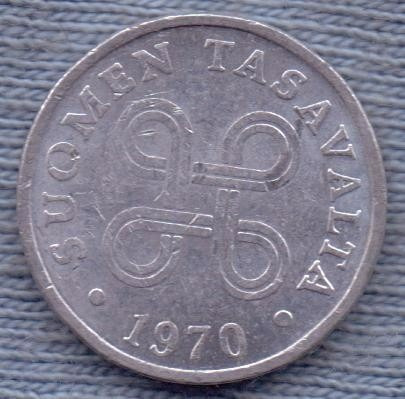 Finlandia 1 Penni 1970 * Republica *