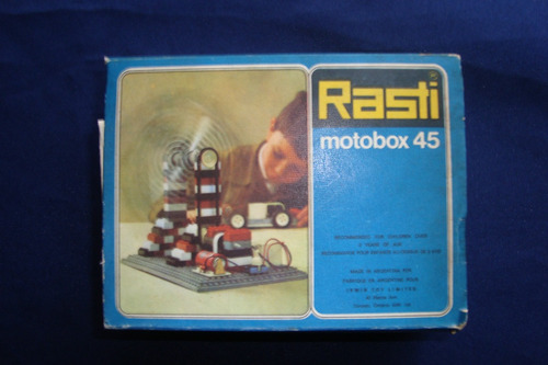 Motor Rasti, Motobox 45, En Su Caja, Excelente