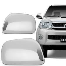 Aplique Retrovisor Cromado Hilux - Sw4 -2005 A 2015