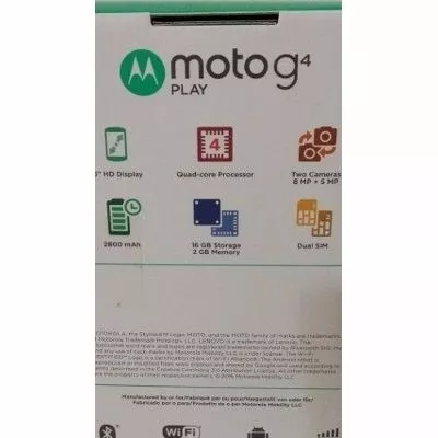 Smartphone Motorola Moto G4 Play XT1600 8,0 MP 2 Chips 16GB 3G 4G Wi-Fi com  o Melhor Preço é no Zoom