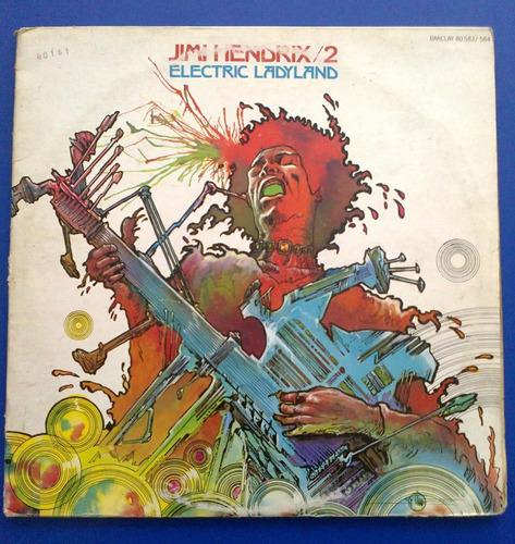 Disco Vinilo Jimi Hendrix - Electric Ladyland Francia 1968