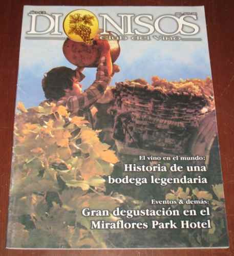 Dionisos Vinos N° 24 Abril Mayo 2002 Vega Sicilia Mitología