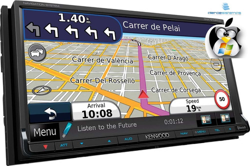 Actualizacion Mapas Cartografía Gps Kenwood C/garmin