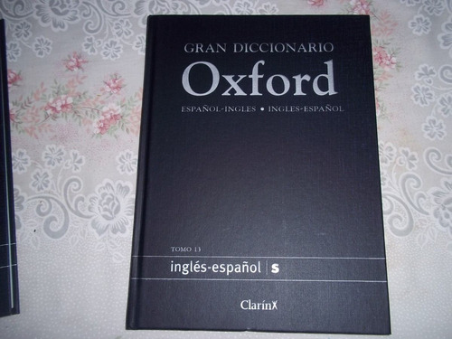 Gran Diccionario Oxford - Clarin Tomo 13 - Ingles - Español