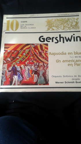 Vinilo Lp Gershwin  Rapsodia En Blue