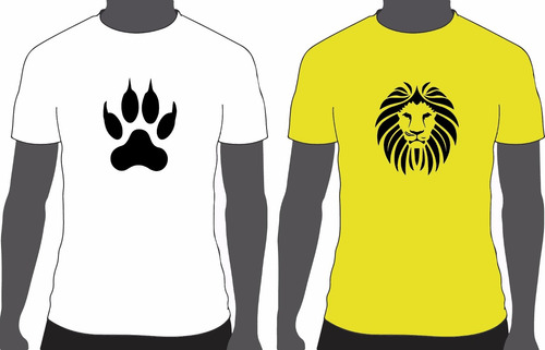 Rdg - Remera Personalizada Leones/lions