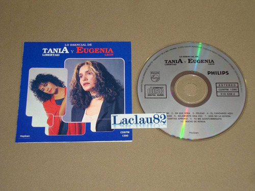 Tania Libertad Y Eugenia Leon Lo Esencial 1991 Polygram Cd