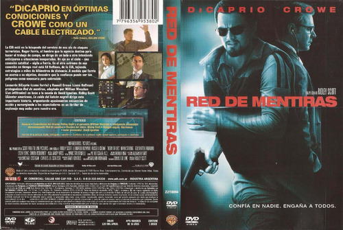 Red De Mentiras Dvd Leonardo Dicaprio Russell Crowe