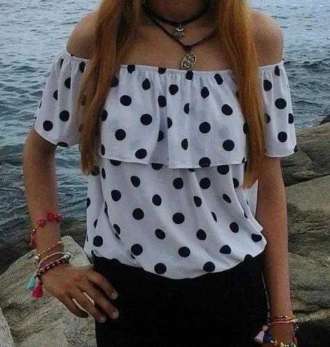 Blusas campesinas online estampadas