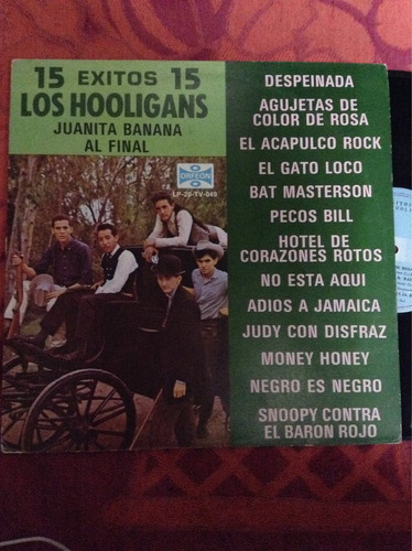 Lp Los Hooligans 15 Exitos