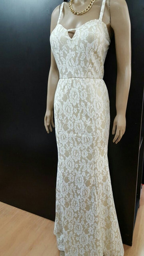 Vestido Largo Corte Sirena...