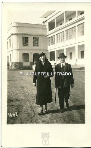 Fo49 Foto Postal Termas Rosario Salta Hotel 1937