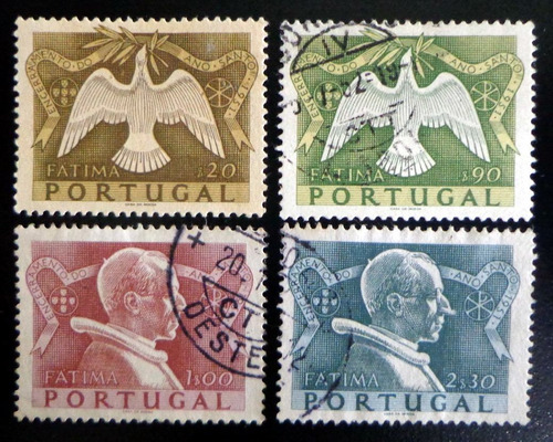Portugal, Serie Yv. 744-47 Fin Año Santo 1951 Usada L7264