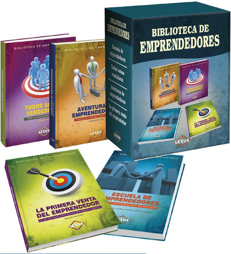 Biblioteca De Emprendedores Vendedores Comercio Y Marketing 