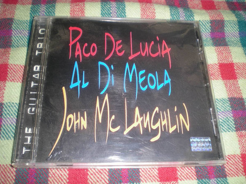 Paco De Lucia- Di Meola - Mclaughlin / The Guitar Trio (ri8)