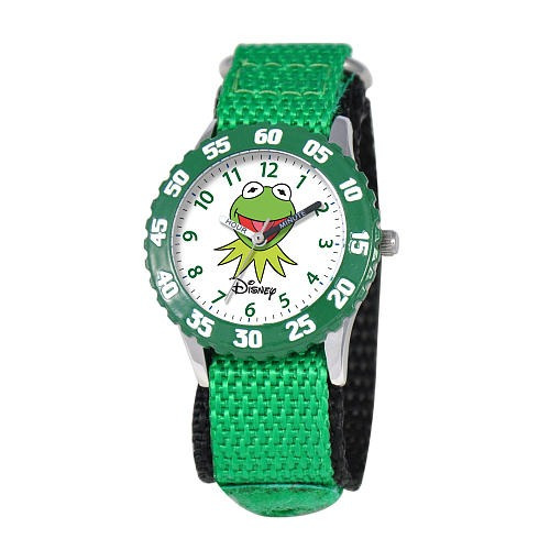 Muppets Tiempo Reloj Maestro De Disney Kid Acero Inoxidable