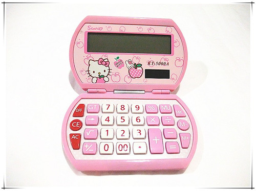 Calculadora Solar Hello Kitty Original Sanrio