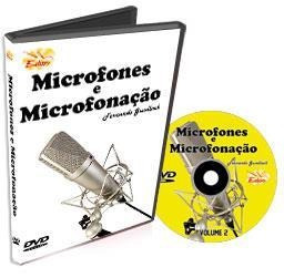 Dvd Curso De Microfones E Microfonação Para Bateria Volume 2