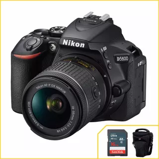 Câmera Nikon D5600 Kit 18-55mm 2 Anos De Garantia