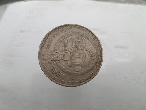 20 Pesos 1981 Error