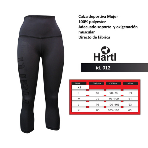 Id012 Calza Pescador Deportiva Hartl (mujer) Envío Gratis