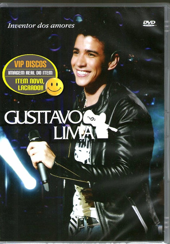 Dvd Gusttavo Lima Inventor Dos Amores Original Lacrado Raro