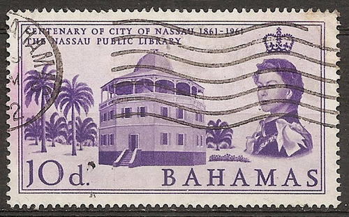 Bahamas Colonia Ingl Yv 168 Año 1961 Tamaño Grande 55x33 Mm