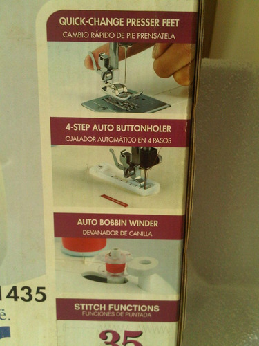 Maquina De Coser Marca Brother Vx 1435