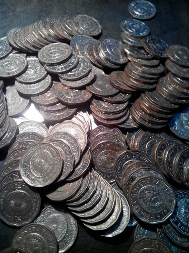 Lote De Medio Kilo [kg] D Monedas De 25 Pesos De 1964 A 1968