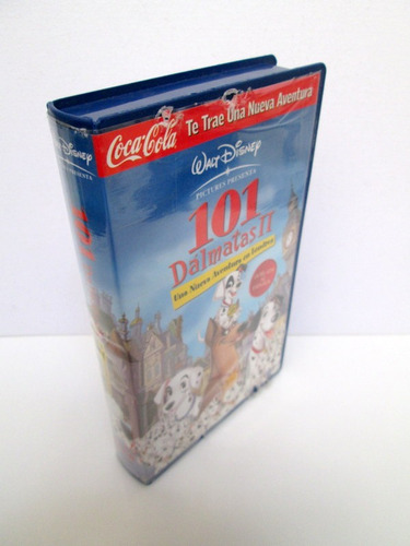 Coca Cola Te Trae 101 Dalmatas 2 Disney Vhs Original Boedo (Usado)