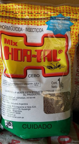 Imagen 3 de 8 de Dos Hortal Hormiguicida Cebo Hormigas Hortal Mirex Envios