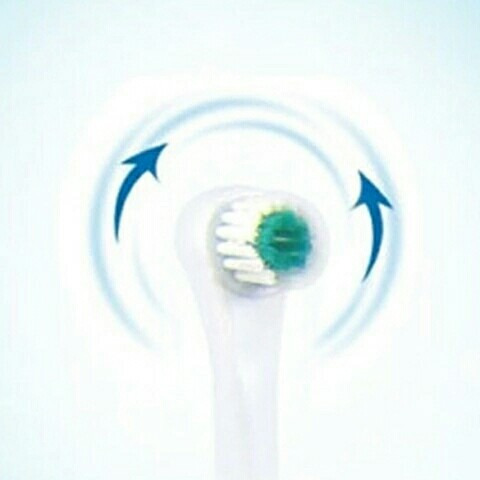 Cepillo Dental Electrico Rotativo Con 2 Repuesto