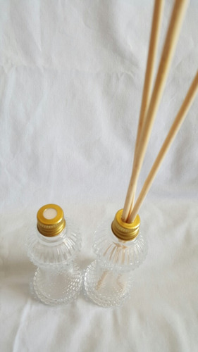 Imagem 5 de 6 de Frasco Para Aromatizador Vidro Cinturinha- 50ml Kit Com 50pç