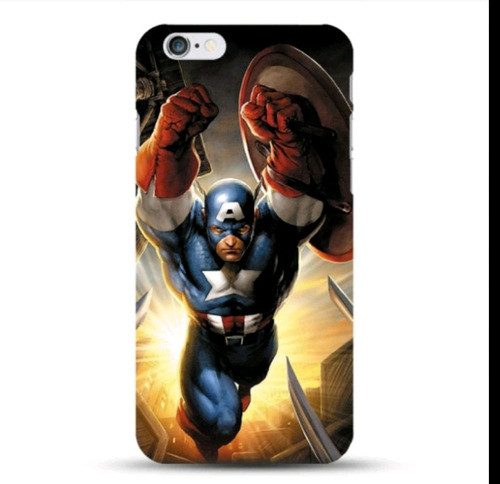 Funda Protectora Case Capitan America  iPhone 6 Plus