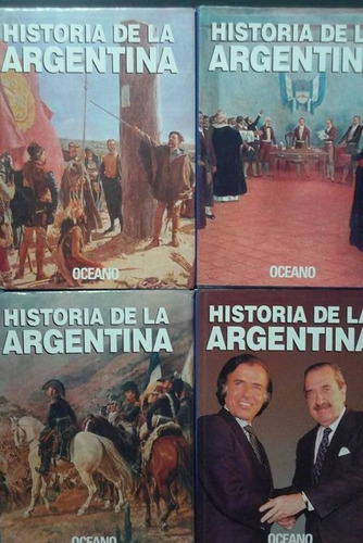 Historia De La Argentina 4 Tomos Oceano